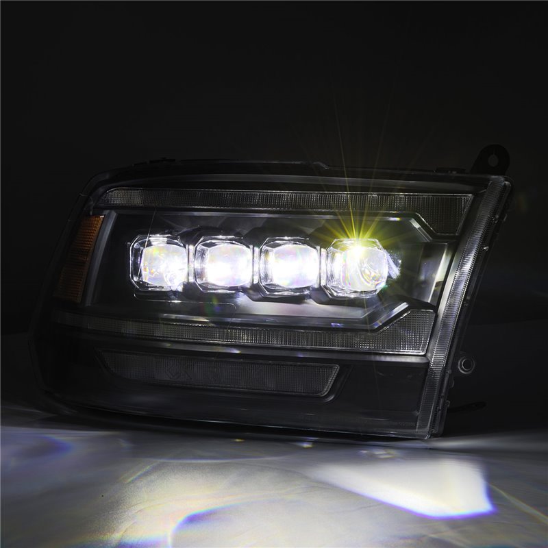 AlphaRex | LED Projector Headlights in Chrome - Ram 1500 / 2500 / 3500 2009-2018