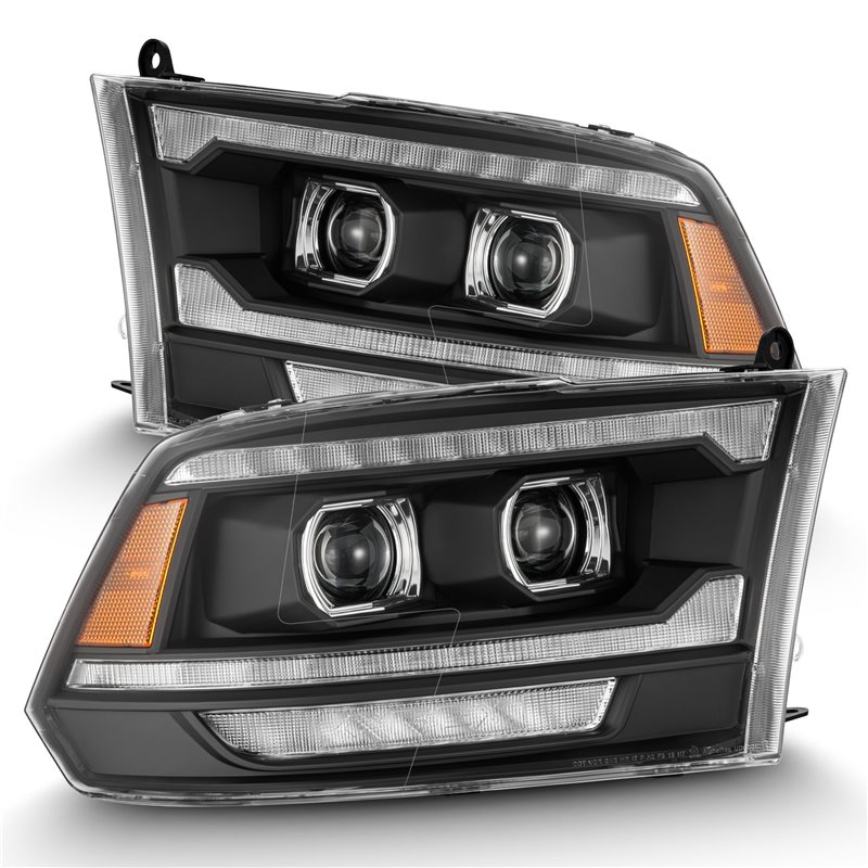 AlphaRex | Projector Headlights Black - Ram 1500 / 2500 / 3500 2009-2018