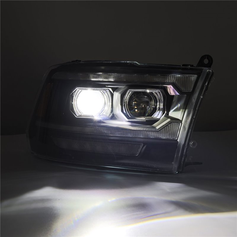 AlphaRex | Projector Headlights Black - Ram 1500 / 2500 / 3500 2009-2018