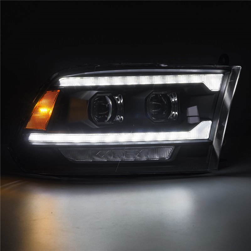 AlphaRex | Projector Headlights Black - Ram 1500 / 2500 / 3500 2009-2018
