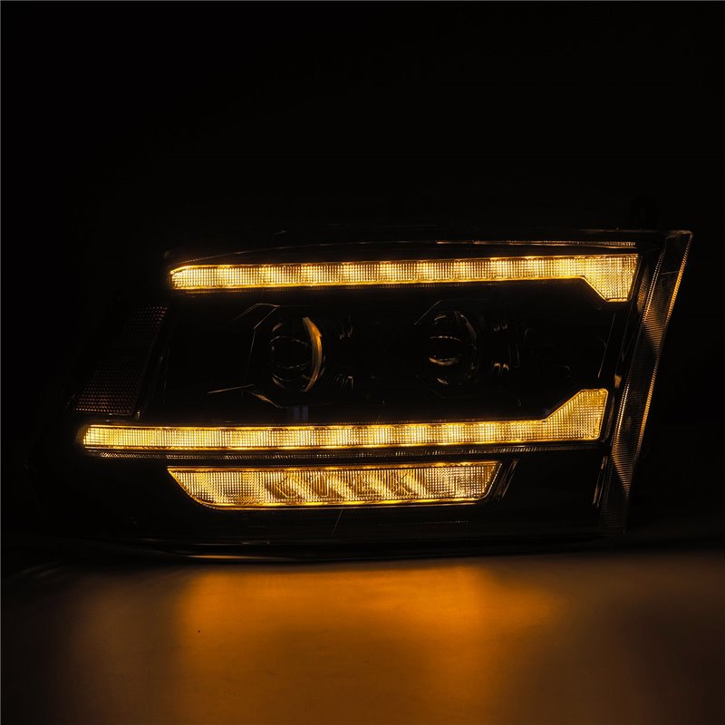 AlphaRex | Projector Headlights Alpha- Black - Ram 1500 / 2500 / 3500 2009-2018 AlphaRex Headlights