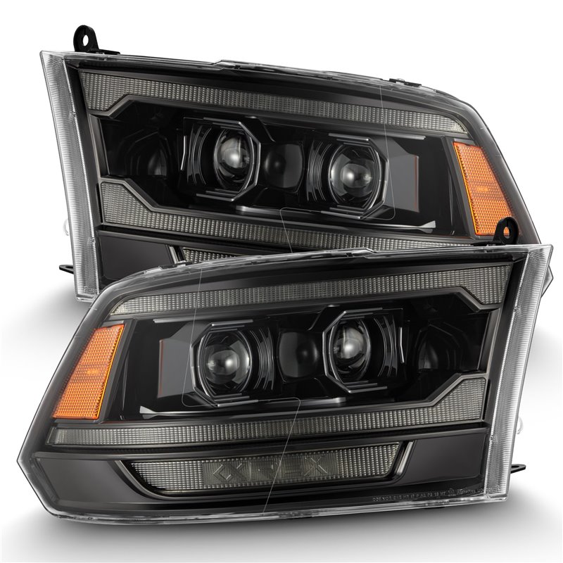 AlphaRex | Projector Headlights Alpha-Black - Ram 1500 / 2500 / 3500 2009-2018 AlphaRex Headlights