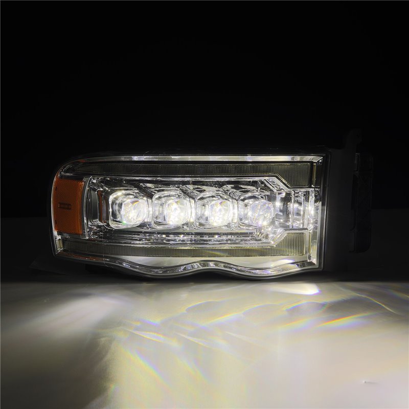 AlphaRex | LED Projector Headlights in Chrome - Ram 1500 / 2500 / 3500 2002-2005