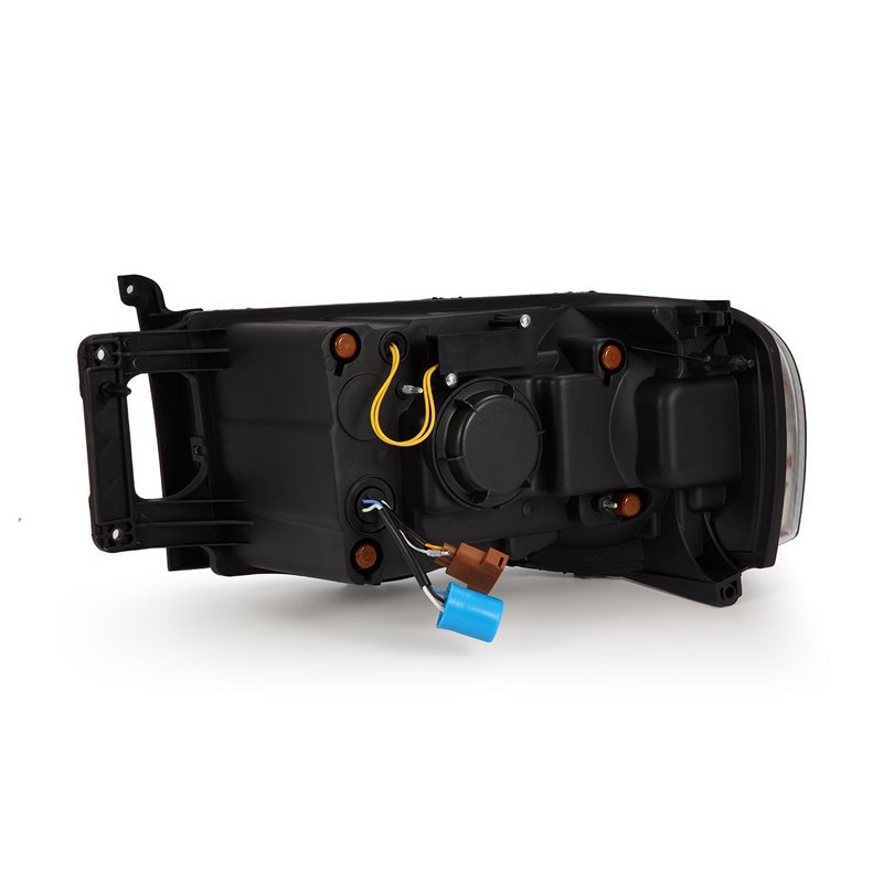 AlphaRex | LED Projector Headlights in Alpha-Black - Ram 1500 / 2500 / 3500 2002-2005