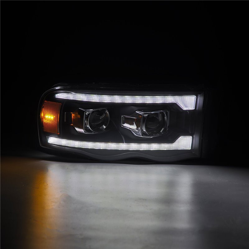 AlphaRex | Projector Headlights Black - Ram 1500 / 2500 / 3500 2002-2005