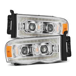 AlphaRex | Projector Headlights Chrome - Ram 1500 / 2500 / 3500 2002-2005