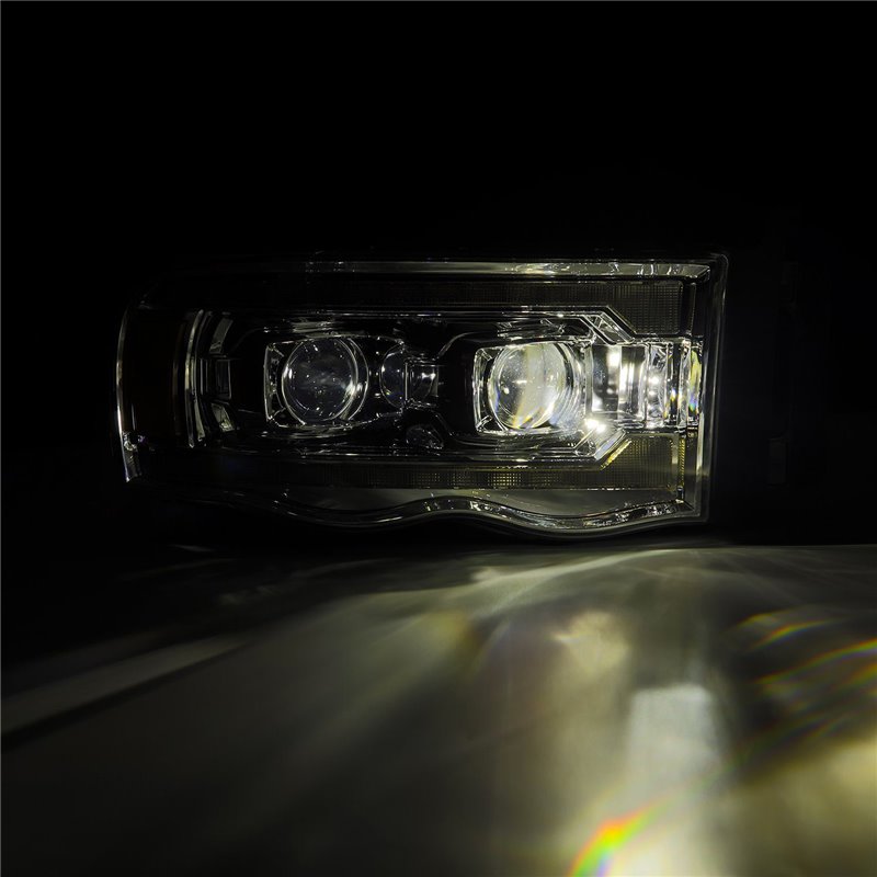 AlphaRex | Projector Headlights Chrome - Ram 1500 / 2500 / 3500 2002-2005 AlphaRex Headlights