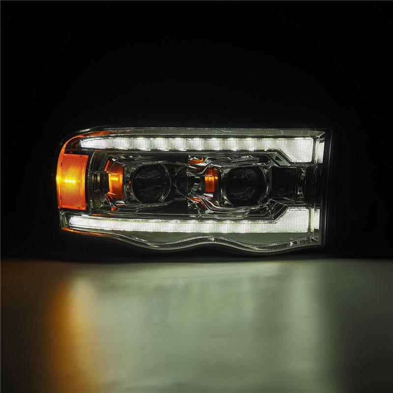 AlphaRex | Projector Headlights Chrome - Ram 1500 / 2500 / 3500 2002-2005 AlphaRex Headlights