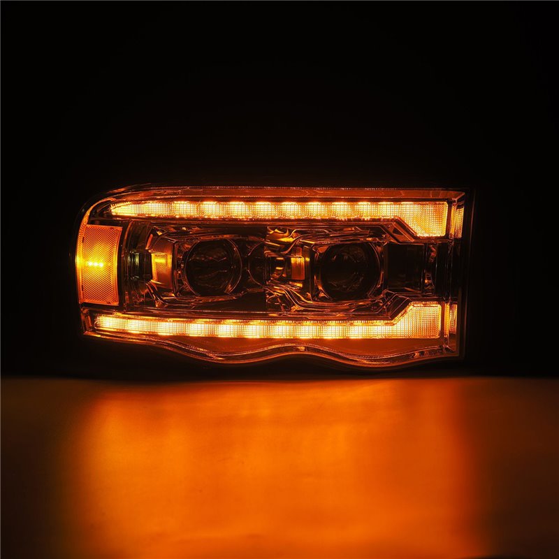 AlphaRex | Projector Headlights Chrome - Ram 1500 / 2500 / 3500 2002-2005 AlphaRex Headlights