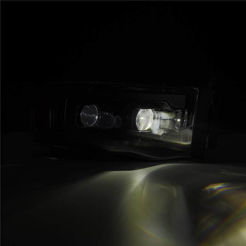 AlphaRex | Projector Headlights Alpha-Black - Ram 1500 / 2500 / 3500 2002-2005