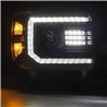 AlphaRex | Projector Headlights Black - Sierra 1500 / 2500 HD / 3500 HD 2014-2018