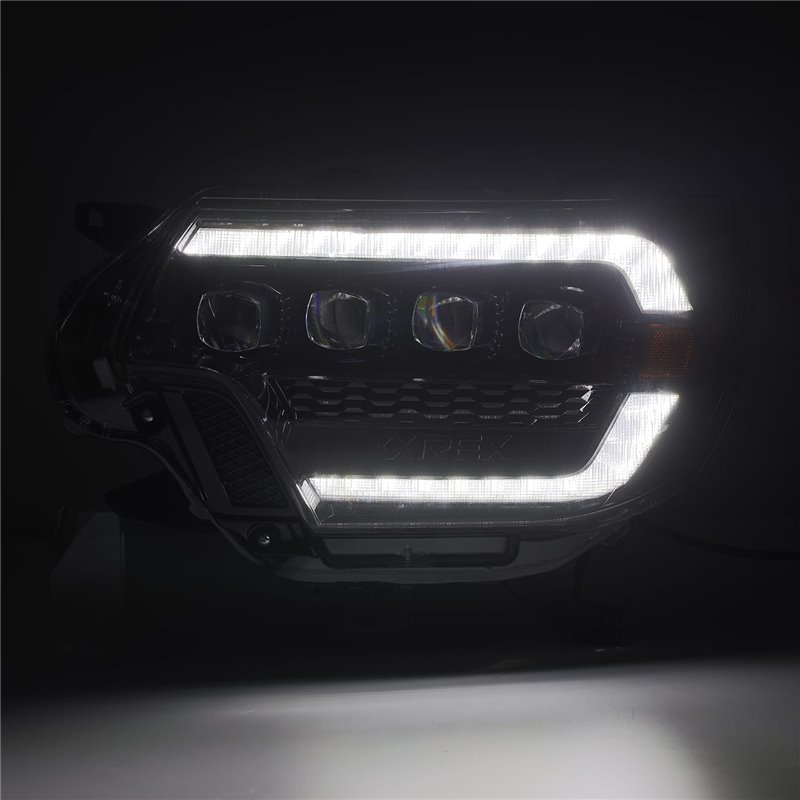 AlphaRex | LED Projector Headlights in Alpha-Black - Tacoma 2.7L / 4.0L 2012-2015