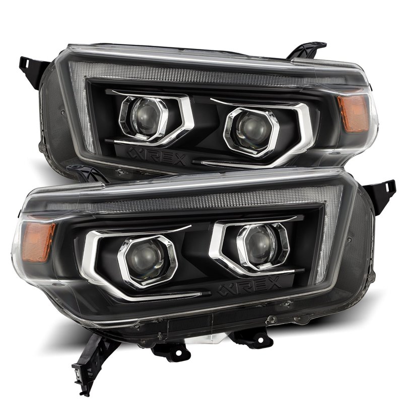 AlphaRex | Projector Headlights Black - 4Runner 2.7L / 4.0L 2010-2013