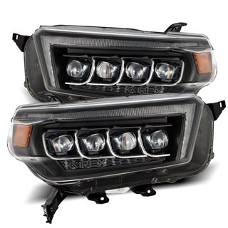 AlphaRex | LED Projector Headlights in Black - 4Runner 2.7L / 4.0L 2010-2013