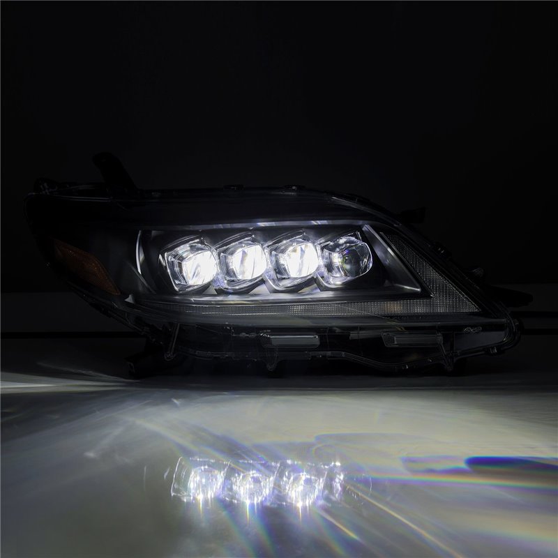 AlphaRex | LED Projector Headlights in Black - Sienna 2.7L / 3.5L 2011-2020
