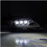 AlphaRex | LED Projector Headlights in Black - Sienna 2.7L / 3.5L 2011-2020