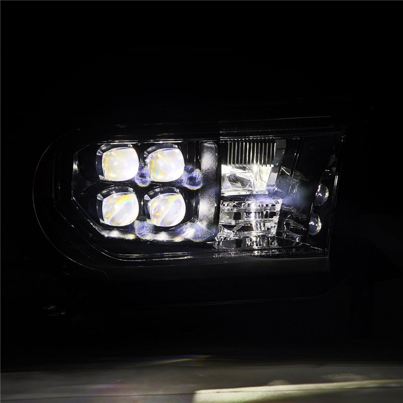 AlphaRex | Projector Headlights Alpha-Black - Sequoia / Tundra 2007-2017