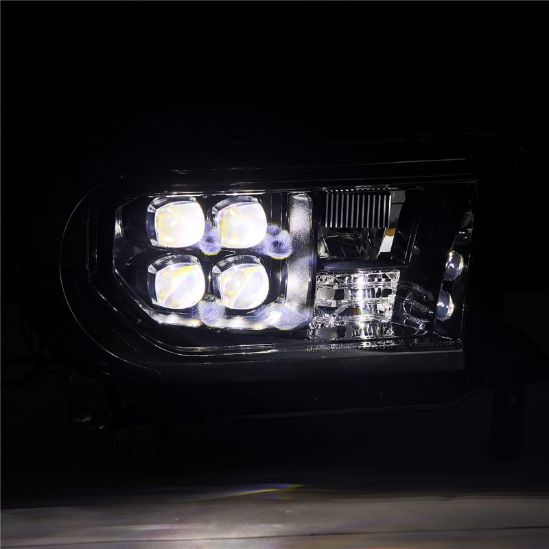 AlphaRex | Projector Headlights Alpha-Black - Sequoia / Tundra 2007-2017