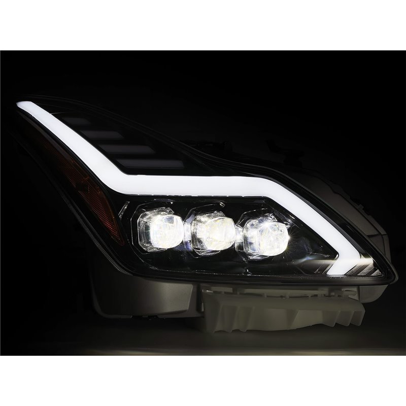 AlphaRex | LED Projector Headlights in Black - G37 / Q60 3.7L 2008-2015