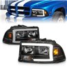 Anzo USA | Crystal Headlight Set - Dakota / Durango 2000-2004