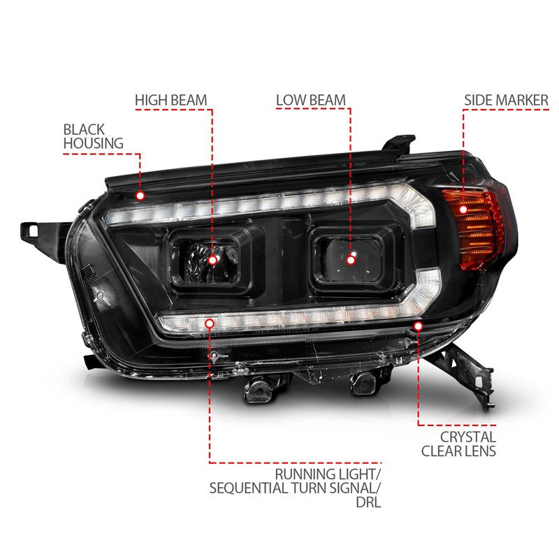 Anzo USA | Projector Headlight Set Anzo USA Headlights