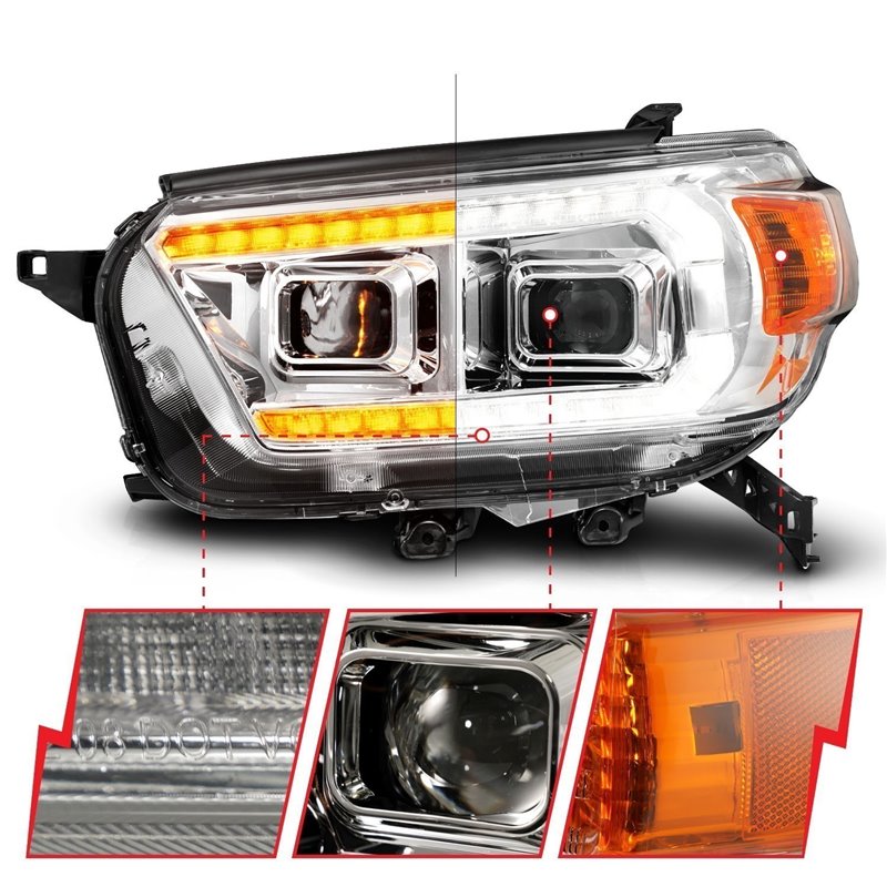 Anzo USA | Projector Headlight Set Anzo USA Headlights