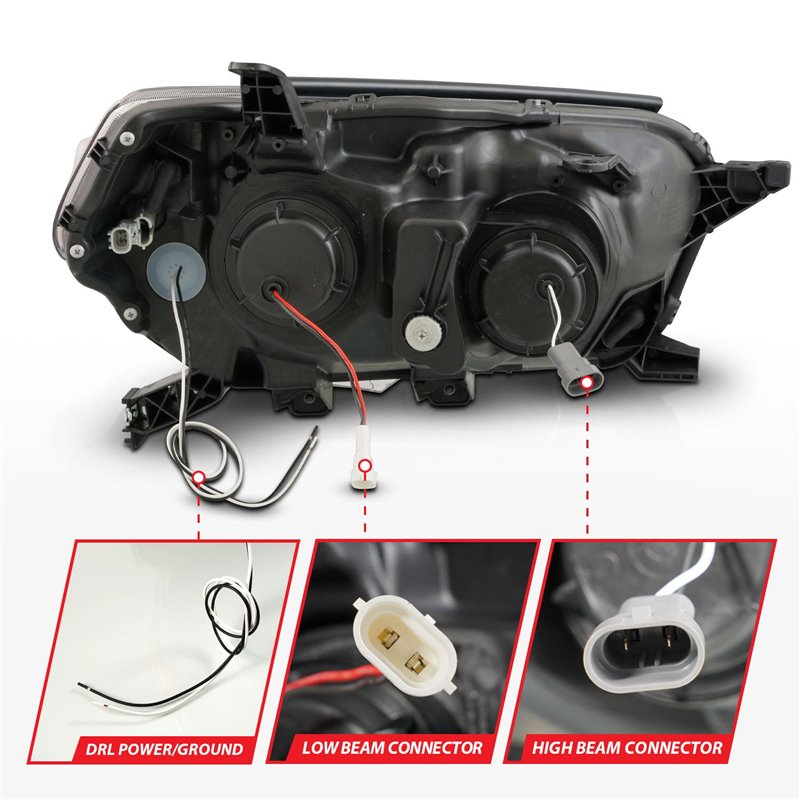 Anzo USA | Projector Headlight Set Anzo USA Headlights