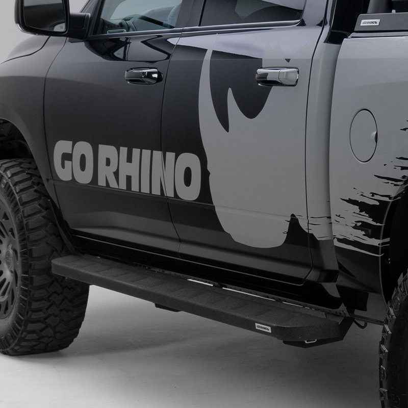 Go Rhino | RB10 Running Boards w/ Mounting Brackets Kit - F-250 / F-350 2017 Go Rhino Step Bars