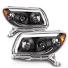 Anzo USA | LED Bar Projector Black Headlight - 4Runner 4.0L / 4.7L 2006-2009
