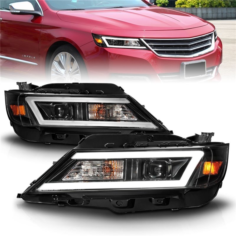 Anzo USA | Projector Headlight Set - Impala 2.4L / 2.5L / 3.6L 2014-2020 Anzo USA Headlights