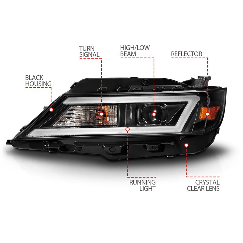 Anzo USA | Projector Headlight Set - Impala 2.4L / 2.5L / 3.6L 2014-2020 Anzo USA Headlights