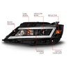 Anzo USA | Projector Headlight Set - Impala 2.4L / 2.5L / 3.6L 2014-2020 Anzo USA Headlights