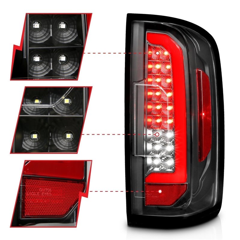 Anzo USA | LED Tail Light Assembly - Colorado 2.5L / 2.8L / 3.6L 2015-2021