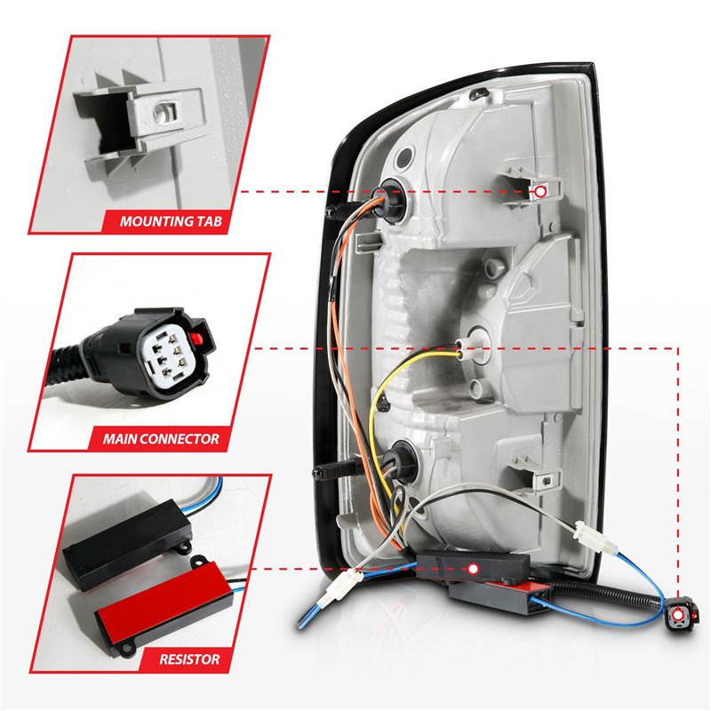 Anzo USA | LED Tail Light Assembly - Colorado 2.5L / 2.8L / 3.6L 2015-2021
