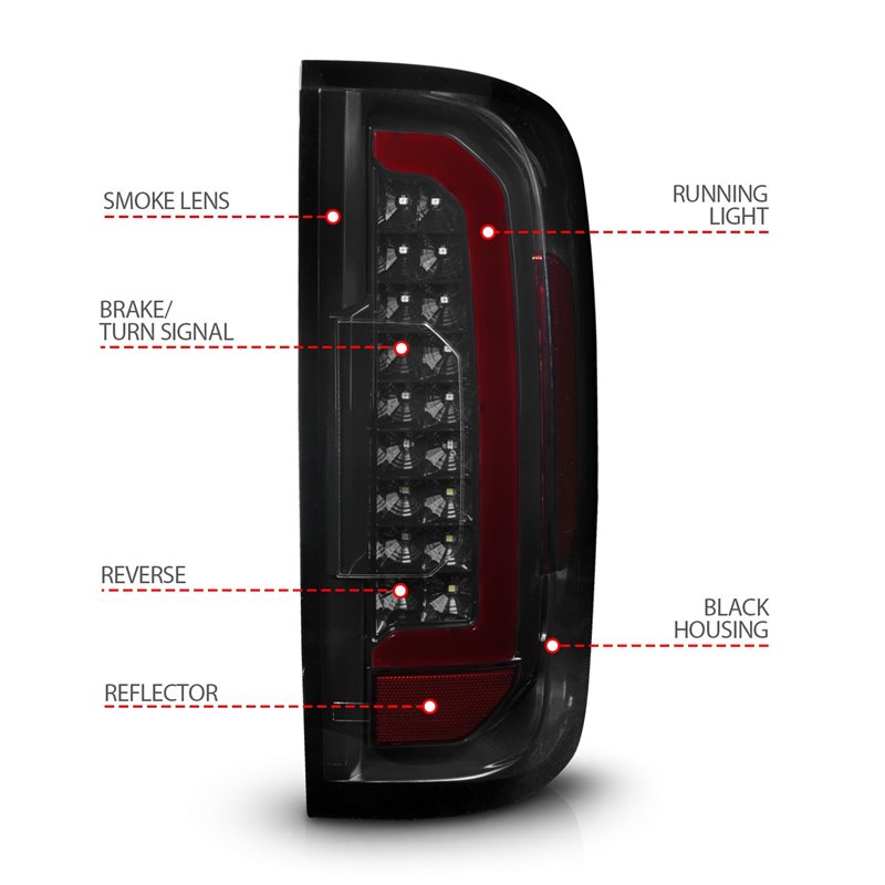 Anzo USA | LED Tail Light Assembly - Colorado 2.5L / 2.8L / 3.6L 2015-2021 Anzo USA Tail Lights