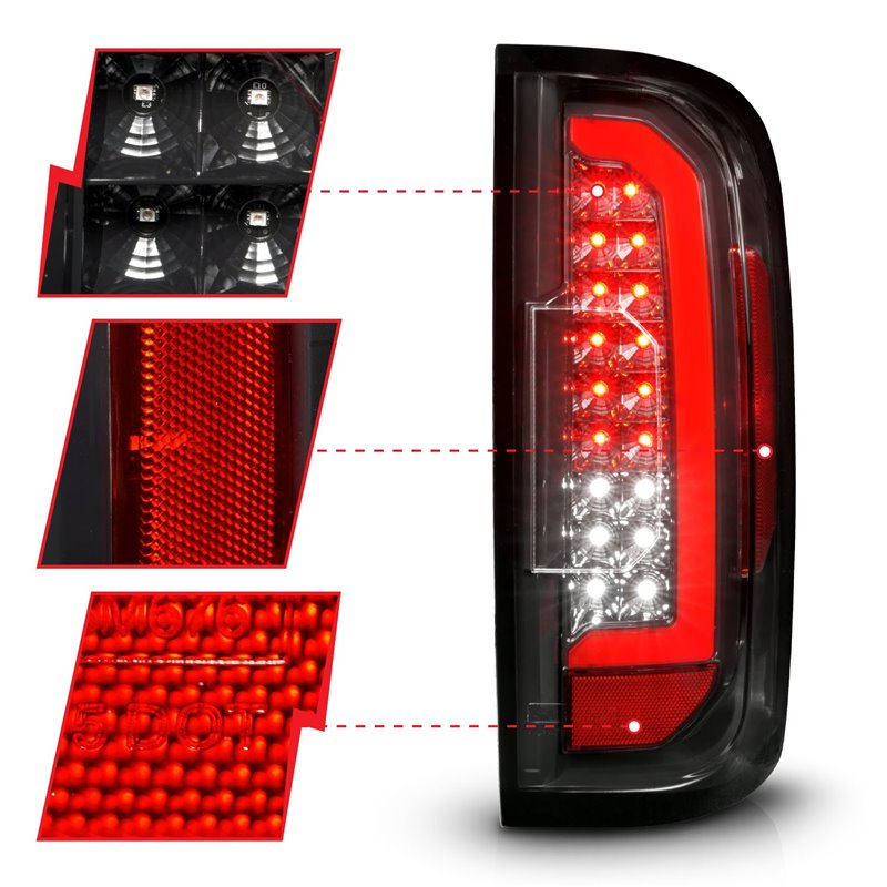 Anzo USA | LED Tail Light Assembly - Canyon 2.5L / 2.8L / 3.6L 2015-2022 Anzo USA Tail Lights