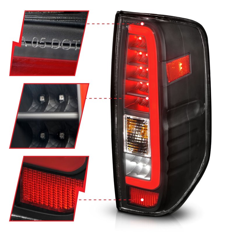 Anzo USA | LED Tail Light Assembly - Frontier / Equator 2005-2021