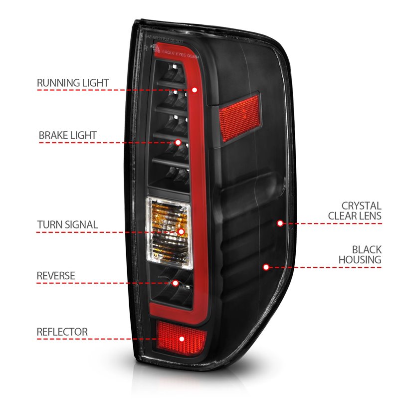 Anzo USA | LED Tail Light Assembly - Frontier / Equator 2005-2021