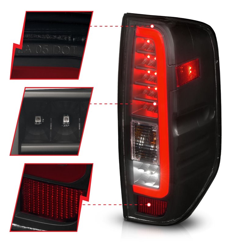 Anzo USA | LED Tail Light Assembly - Frontier / Equator 2005-2021