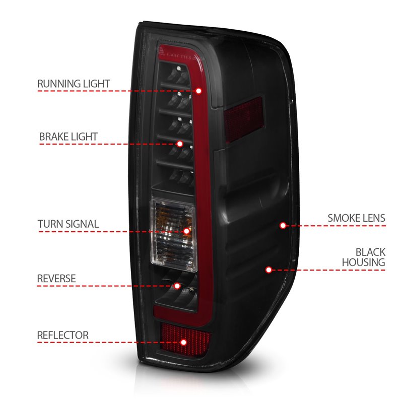 Anzo USA | LED Tail Light Assembly - Frontier / Equator 2005-2021