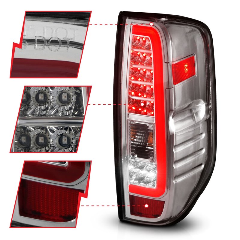 Anzo USA | LED Tail Light Assembly - Frontier / Equator 2005-2021 Anzo USA Tail Lights