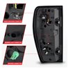 Anzo USA | LED Tail Light Assembly - Sierra 1500 / 2500 HD / 3500 HD 2019-2023