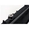 CSF | K-Swap 92-00 Honda Civic / 94-01 Acura Integra All-Aluminum Radiator - Black - Integra / Civic  1992-2001