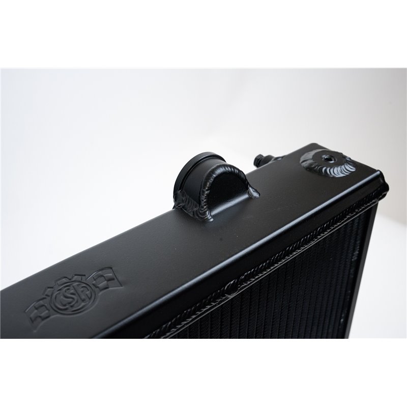CSF | K-Swap 92-00 Honda Civic / 94-01 Acura Integra All-Aluminum Radiator - Black - Integra / Civic  1992-2001