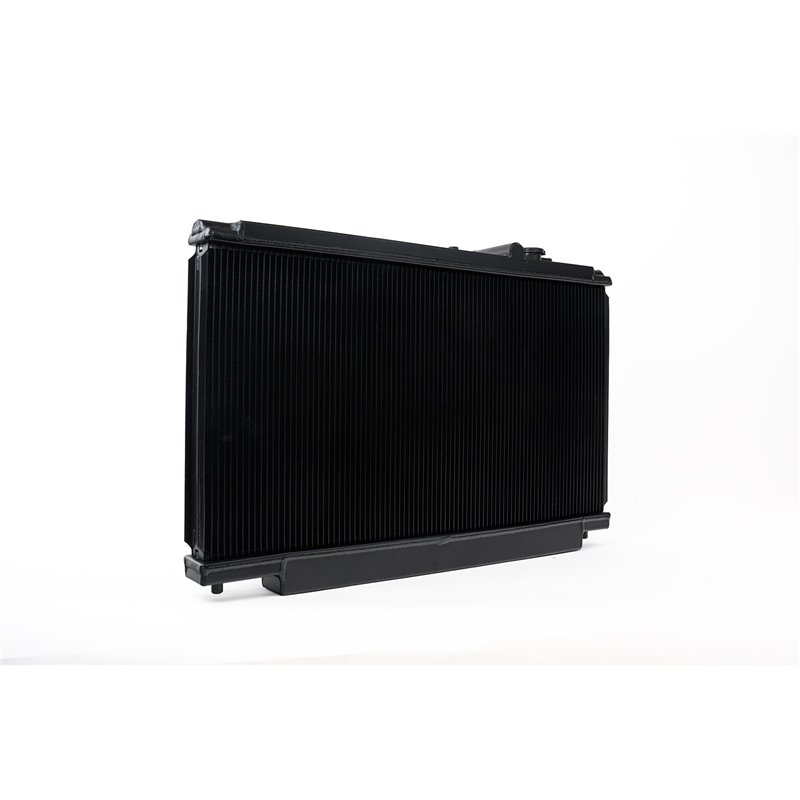 CSF | 93-98 Toyota A80 Supra (NA/TT) High-Performance All-Aluminum Radiator - Black - Supra 3.0L 1993-1998