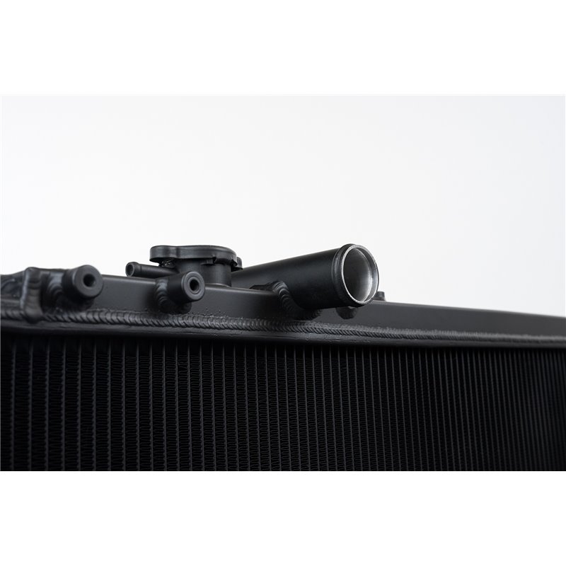CSF | 93-98 Toyota A80 Supra (NA/TT) High-Performance All-Aluminum Radiator - Black - Supra 3.0L 1993-1998