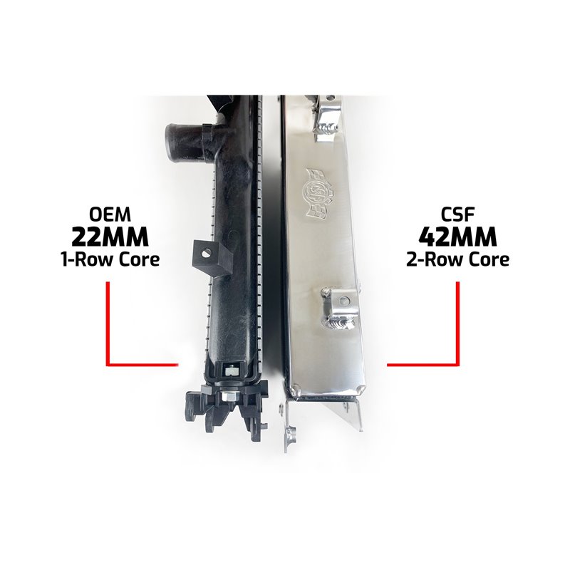 CSF | 10-20 Toyota 4Runner High-Performance All-Aluminum Radiator - 4Runner 2.7L / 4.0L 2010-2022