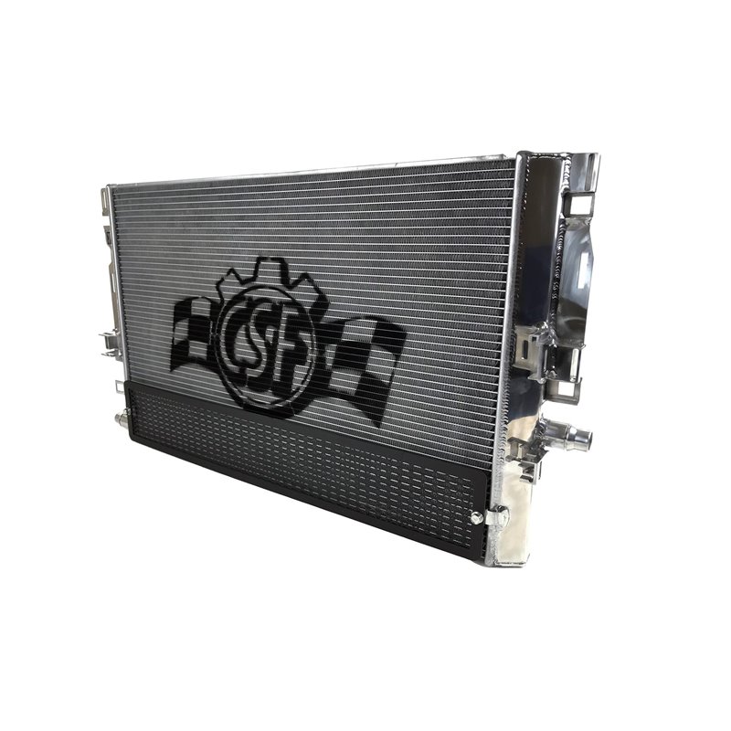 CSF | Mercedes AMG GT/R/C / W205 C63 / W213 E63 / GLC63 Heat Exchanger w/ Rock Guard - Mercedes-Benz 4.0T 2015-2021 CSF Inter...