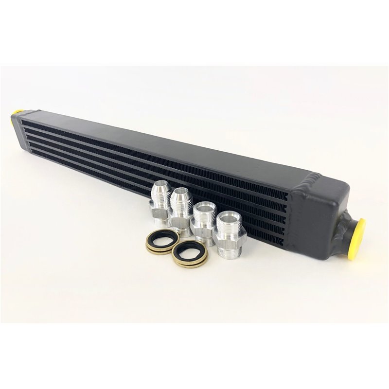 CSF | BMW E30 Oil Cooler w/ fittings for OEM style and AN-10 male connections - 325i / 325is / 325iX 2.5L 1990-1992