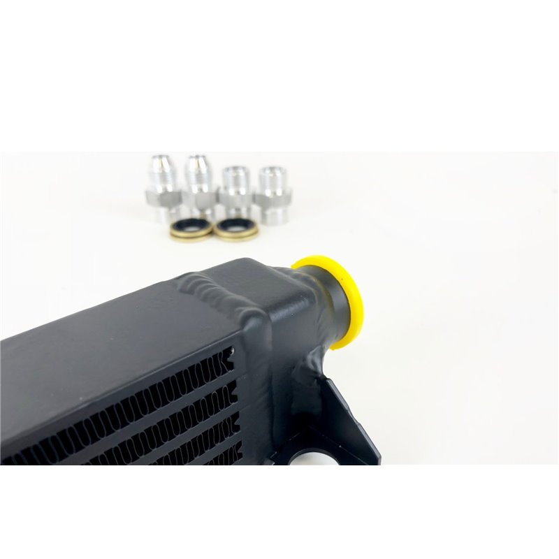 CSF | BMW E30 Oil Cooler w/ fittings for OEM style and AN-10 male connections - 325i / 325is / 325iX 2.5L 1990-1992